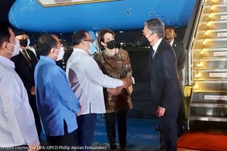 US Secretary of State Blinken arrives in Philippines
