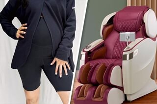 Shopping shorts: Maternity sportswear, massage chairs