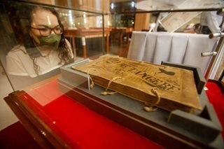 National Library exhibits 'Noli Me Tangere' manuscript