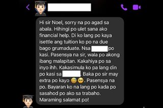 Guro sa Batangas 'good samaritan' ng mga estudyante