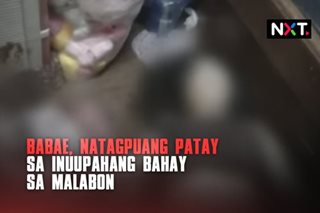 Babae, natagpuang patay sa inuupahang bahay sa Malabon