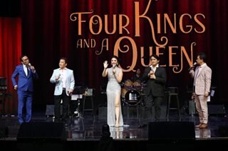 OPM hits tampok sa 'The Four Kings and A Queen' concert