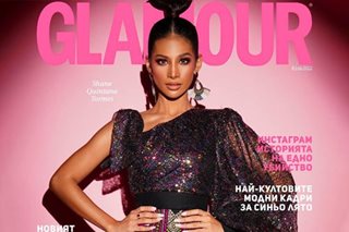 Pinay beauty queen graces cover of Glamour Bulgaria