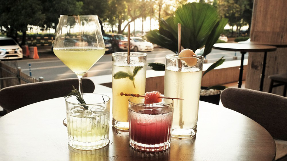 Enjoy cocktails while enjoying the Manila Bay sunset. Jeeves de Veyra