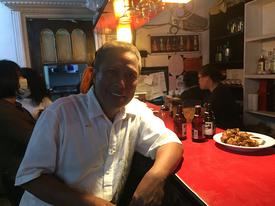 Conspiracy Garden Café silent co-founder and board of directors chairman Raul Socrates Banzuela. Totel V. de Jesus