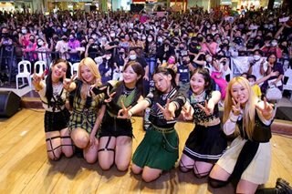 K-pop girl group Lapillus nagdaos ng fan meeting sa PH