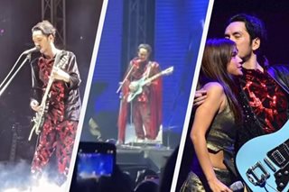 Maris Racal makes surprise appearance at Rico Blanco's concert