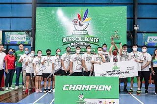 UP dominates Intercollegiate Badminton Championships