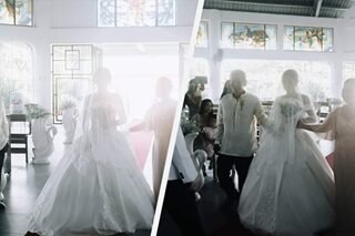 Malabong wedding photos sa Cebu nag-viral