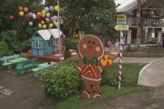 TINGNAN: Malaking gingerbread house tampok sa Cavite