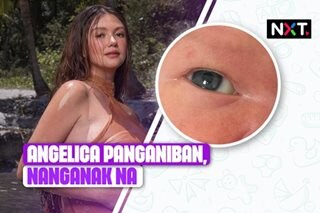 Angelica Panganiban ipinasilip ang mukha ng bagong baby