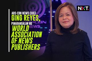 ABS-CBN News Chief Ging Reyes, pinarangalan sa Spain