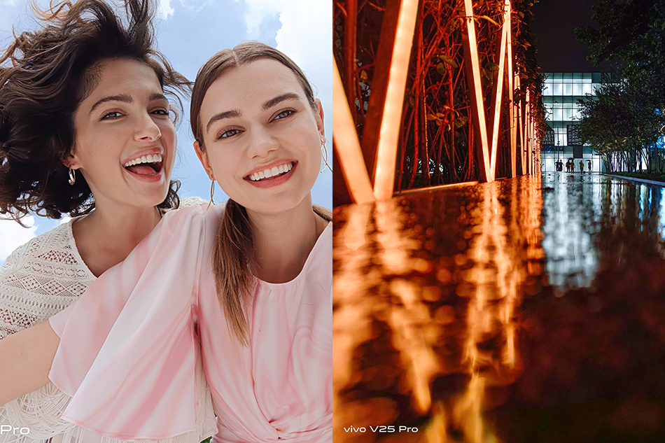 Travel during the day or night and shoot your social media content while at it. Photo source: vivo