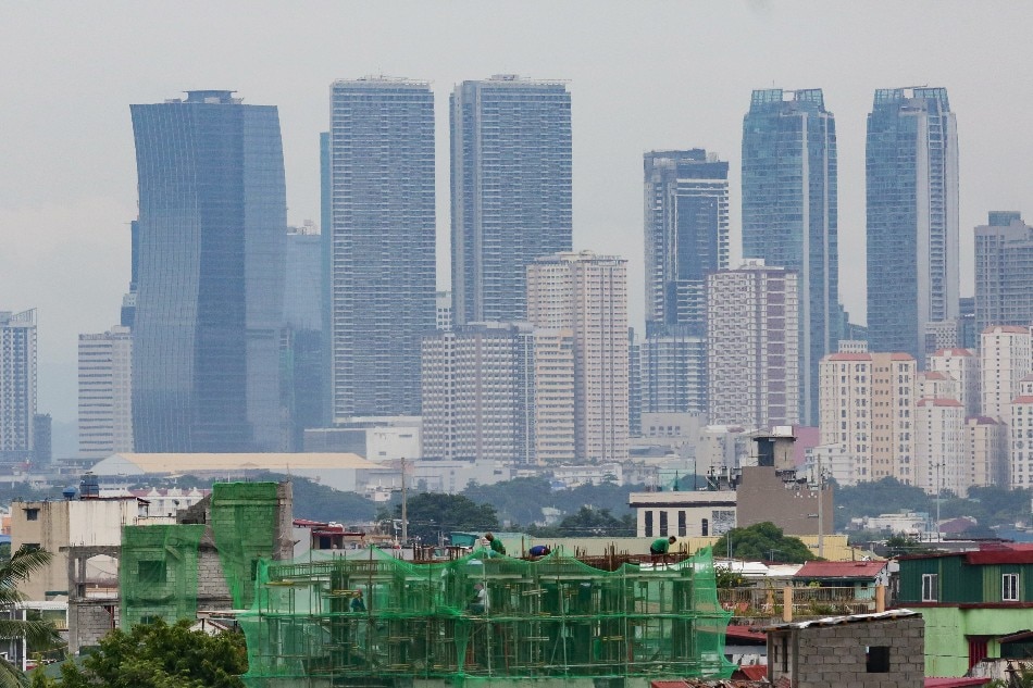 A view of the Mandaluyong skyline on August 24, 2022. George Calvelo, ABS-CBN News