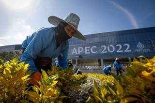 Readying for the APEC summit in Bangkok