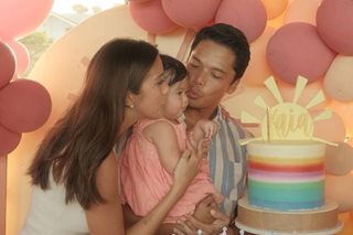 Rachel Peters marks 1st birthday of baby girl Kaia
