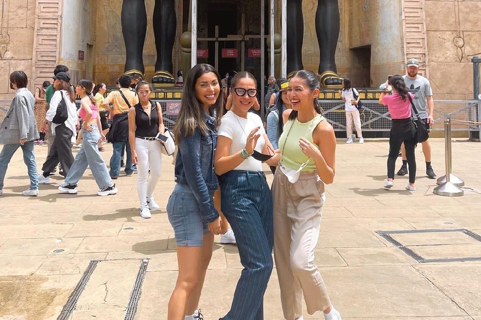 Maja Salvador, Maine Mendoza, MJ Lastimosa travel to SG | ABS-CBN News