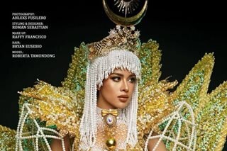 LOOK: PH bet's 'Unang Reyna' costume for Miss Grand