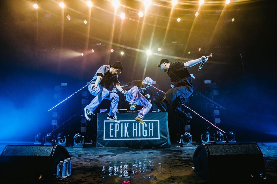  South Korean hip-hop trio Epik High. Photo: Instagram/@blobyblo