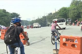 Dry run sa bagong bicycle lane sa QC sinimulan na