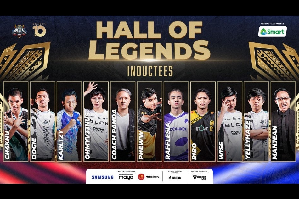 Who are in the inaugural MPL Hall of Legends? ABSCBN News