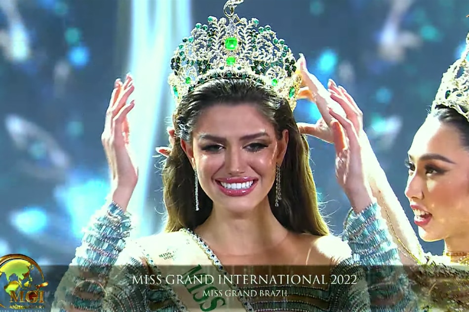 Brazil Wins Miss Grand International 2022 Ph In Top 20 Abs Cbn News