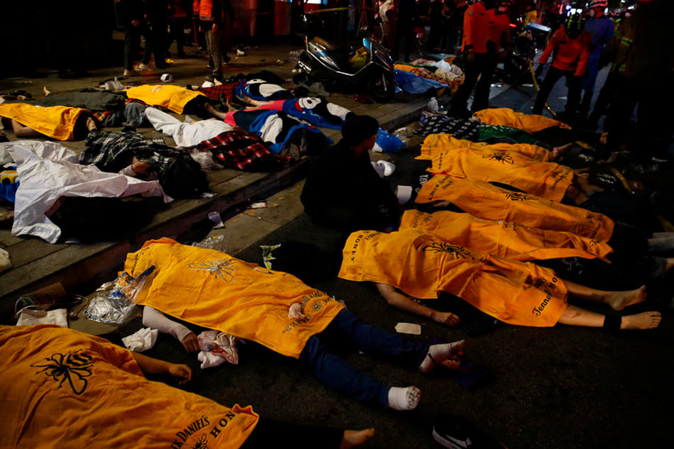 Over 140 Killed In Halloween Stampede In Seoul ABS CBN News