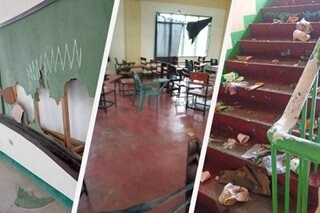 2 classroom sa Muntinlupa, nasira matapos gamitin ng evacuees: alkalde
