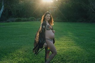 Bianca King looks stunning in maternity shoot