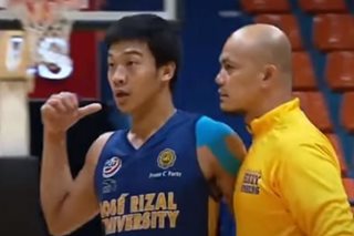 NCAA: John Amores suspendido sa pananapak ng ilang player 