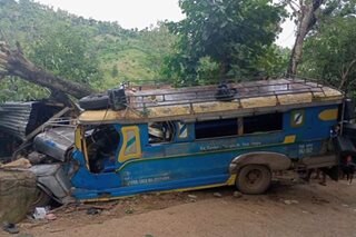 Jeep sa Negros Occidental nawalan ng preno; 3 patay