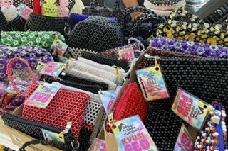 Purses, paintings made by inmates on sale in QC bazaar