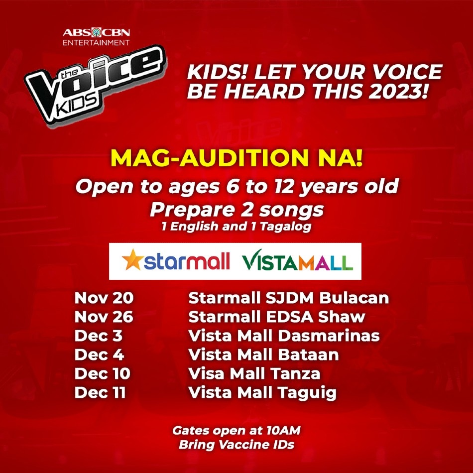 'The Voice Kids' returning in 2023, still with ABSCBN ABSCBN News