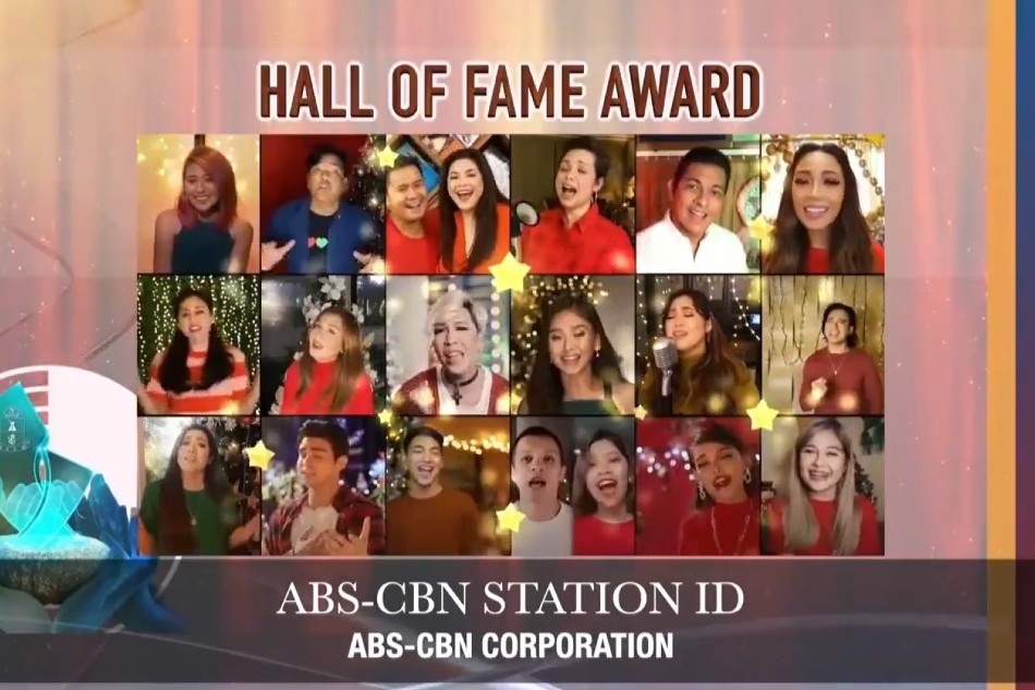 ABSCBN Station ID named as Hall of Famer in CMMA ABSCBN News