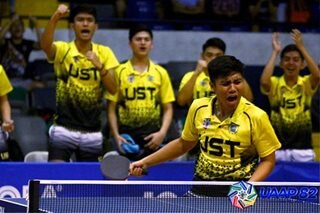 UST eyes golden double anew in UAAP table tennis
