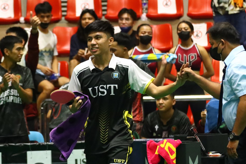 Uaap Ust Leads Way In Mens Table Tennis Abs Cbn News 