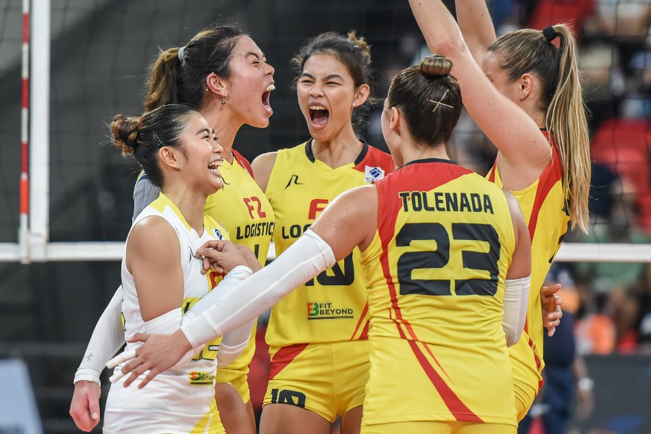 F2 Logistics triumphed over PetroGazz in their last game of the PVL Reinforced Conference. PVL Media. 
