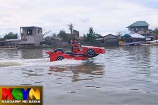 Head chef sa barko gumagawa ng 'homemade jet cars'