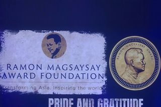 Filipino doctor among Ramon Magsaysay awardees