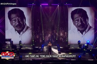 'ASAP' pays tribute to Danny Javier during Las Vegas show