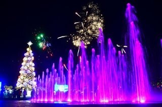 Christmas tree, fireworks light up Valenzuela