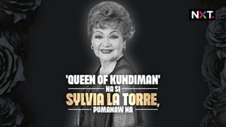 'Queen of Kundiman' na si Sylvia La Torre, pumanaw na