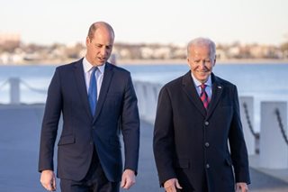 Biden, Prince William meet in chilly Boston
