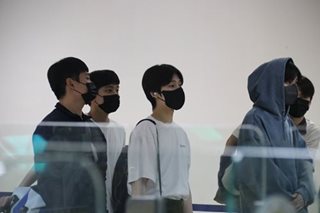 LOOK: Enhypen arrive in Manila for 'fun meet'