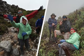 82-y.o becomes oldest woman to reach Mount Apo peak