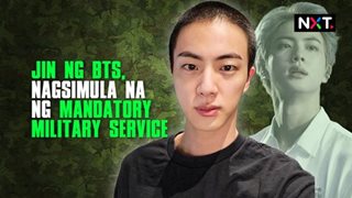 Jin ng BTS, nagsimula na ng mandatory military service 