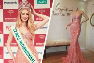 Pinoy designer behind gown of Miss Int'l 2022 winner