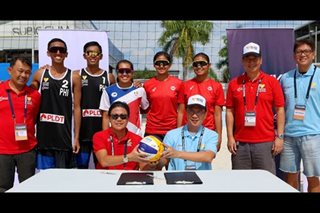 National beach volley team to hold camps in Batangas