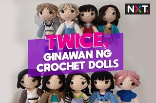 TWICE, ginawan ng crochet dolls
