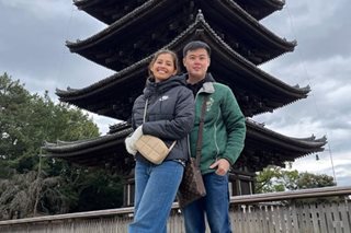Shamcey Supsup, husband mark 9th wedding anniversary